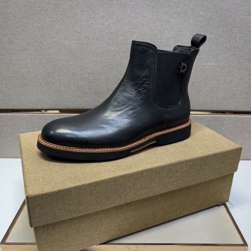 Replica Salvatore Ferragamo Boots For Men #1044358 $160.00 USD for Wholesale
