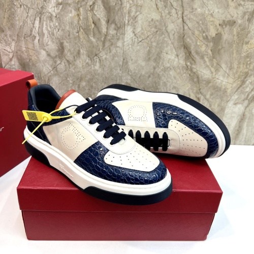Replica Salvatore Ferragamo Casual Shoes For Men #1044363 $128.00 USD for Wholesale