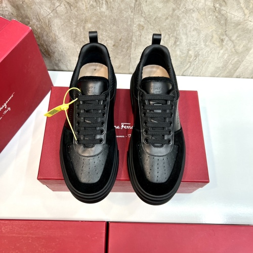 Replica Salvatore Ferragamo Casual Shoes For Men #1044371 $128.00 USD for Wholesale