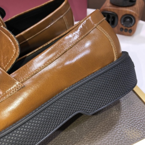 Replica Salvatore Ferragamo Leather Shoes For Men #1044594 $112.00 USD for Wholesale