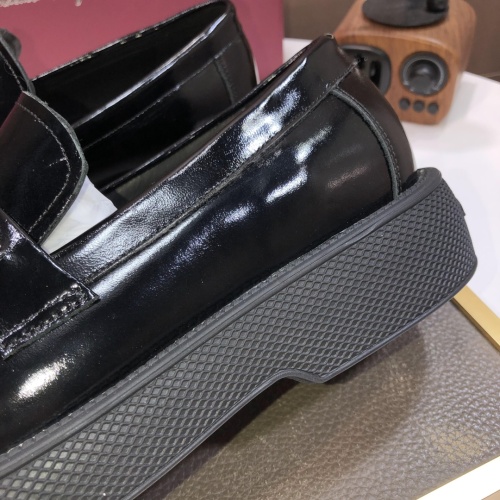 Replica Salvatore Ferragamo Leather Shoes For Men #1044595 $112.00 USD for Wholesale