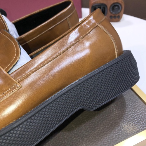Replica Salvatore Ferragamo Leather Shoes For Men #1044600 $112.00 USD for Wholesale