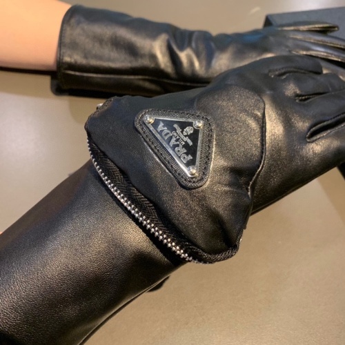 Replica Prada Gloves For Women #1044888 $56.00 USD for Wholesale