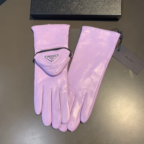 Replica Prada Gloves For Women #1044889 $56.00 USD for Wholesale
