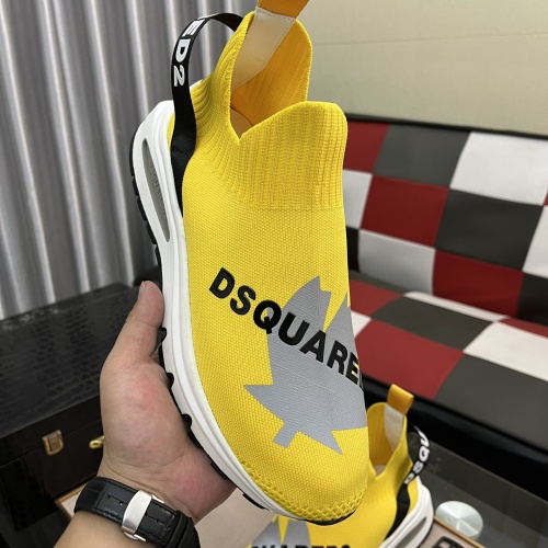 Replica Dsquared Casual Shoes For Men #1044907 $80.00 USD for Wholesale