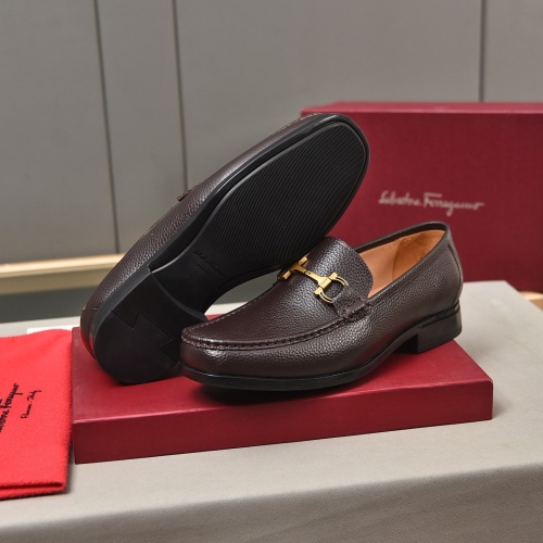 Salvatore Ferragamo Leather Shoes For Men #1045059