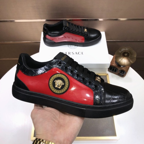 Replica Versace Casual Shoes For Men #1045102 $80.00 USD for Wholesale