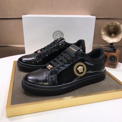 Versace Casual Shoes For Men #1045103 $80.00 USD, Wholesale Replica Versace Casual Shoes