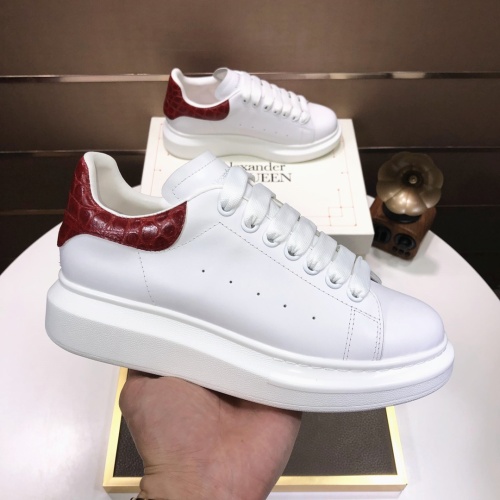 Replica Alexander McQueen Shoes For Women #1045175 $80.00 USD for Wholesale
