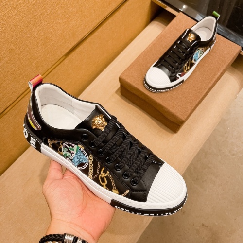 Replica Versace Casual Shoes For Men #1045219 $76.00 USD for Wholesale