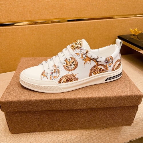 Replica Versace Casual Shoes For Men #1045237 $72.00 USD for Wholesale