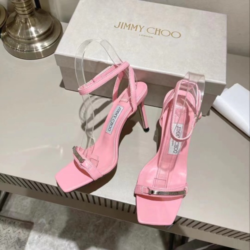 Jimmy Choo Sandals For Women #1045308 $98.00 USD, Wholesale Replica Jimmy Choo Sandals
