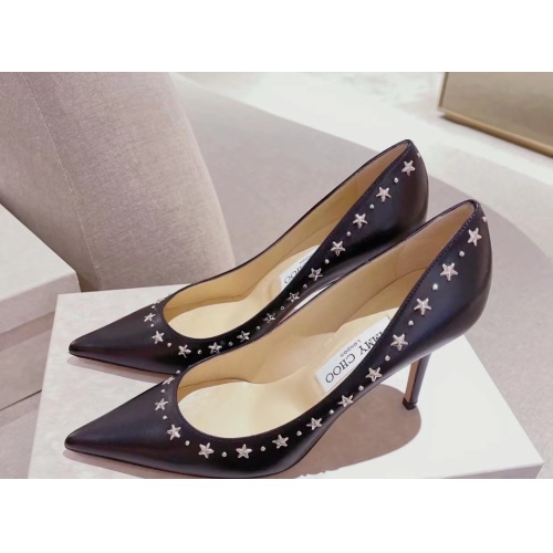 Jimmy Choo High-Heeled Shoes For Women #1045316 $102.00 USD, Wholesale Replica Jimmy Choo High-Heeled Shoes