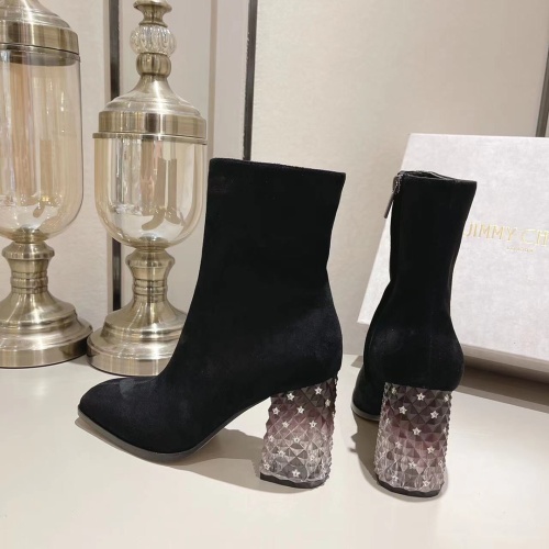 Replica Jimmy Choo Boots For Women #1045323 $125.00 USD for Wholesale