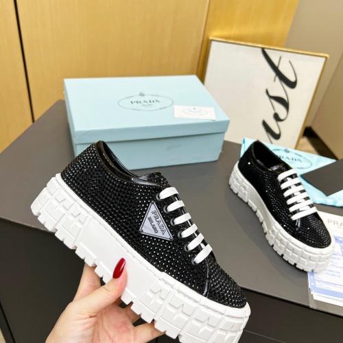 Replica Prada Casual Shoes For Women #1045355 $102.00 USD for Wholesale