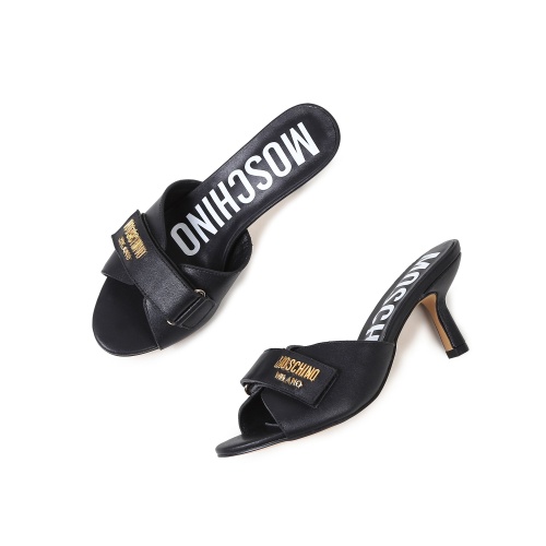Replica Moschino Slippers For Women #1045422 $88.00 USD for Wholesale