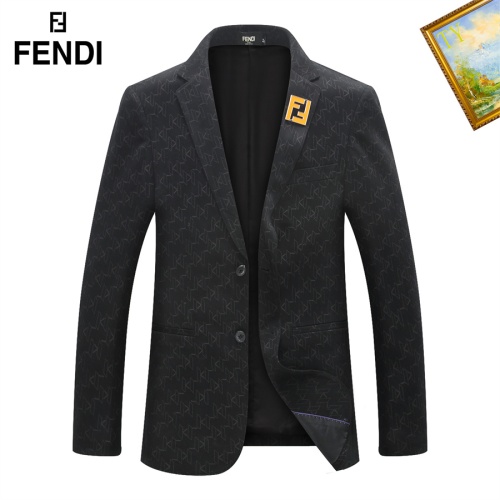 Fendi Jackets Long Sleeved For Men #1045533 $68.00 USD, Wholesale Replica Fendi Jackets