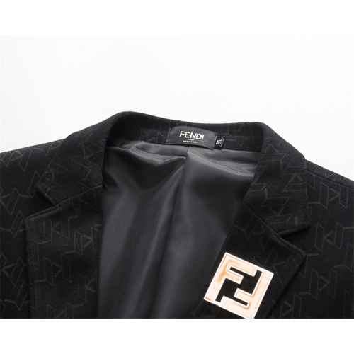 Replica Fendi Jackets Long Sleeved For Men #1045533 $68.00 USD for Wholesale
