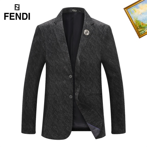 Fendi Jackets Long Sleeved For Men #1045534 $68.00 USD, Wholesale Replica Fendi Jackets