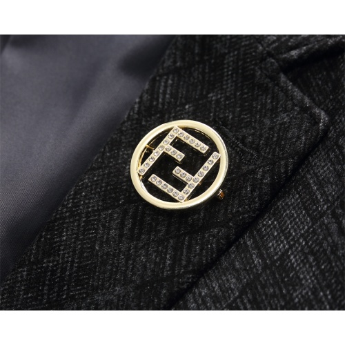 Replica Fendi Jackets Long Sleeved For Men #1045534 $68.00 USD for Wholesale