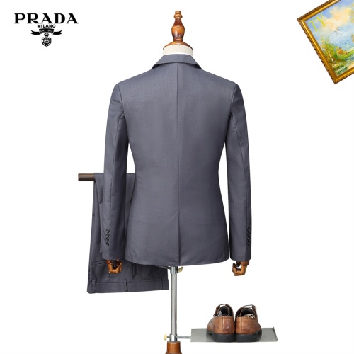 Replica Prada Tracksuits Long Sleeved For Men #1045545 $92.00 USD for Wholesale