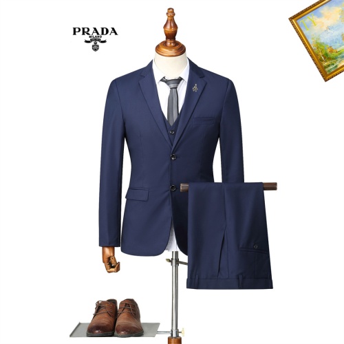 Prada Tracksuits Long Sleeved For Men #1045546