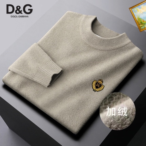 Dolce & Gabbana D&G Sweaters Long Sleeved For Men #1045633