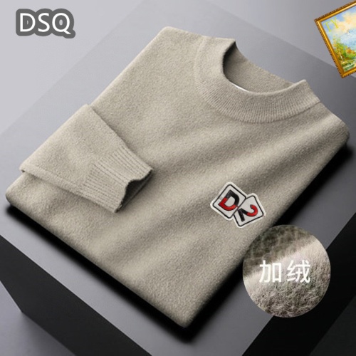 Dsquared Sweaters Long Sleeved For Men #1045666 $48.00 USD, Wholesale Replica Dsquared Sweaters