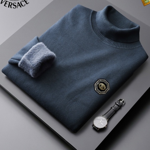 Versace Sweaters Long Sleeved For Men #1045712 $48.00 USD, Wholesale Replica Versace Sweaters