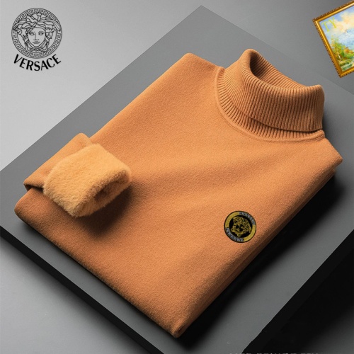 Versace Sweaters Long Sleeved For Men #1045721 $48.00 USD, Wholesale Replica Versace Sweaters