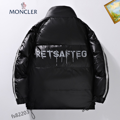 Replica Moncler Down Feather Coat Long Sleeved For Men #1045742 $82.00 USD for Wholesale