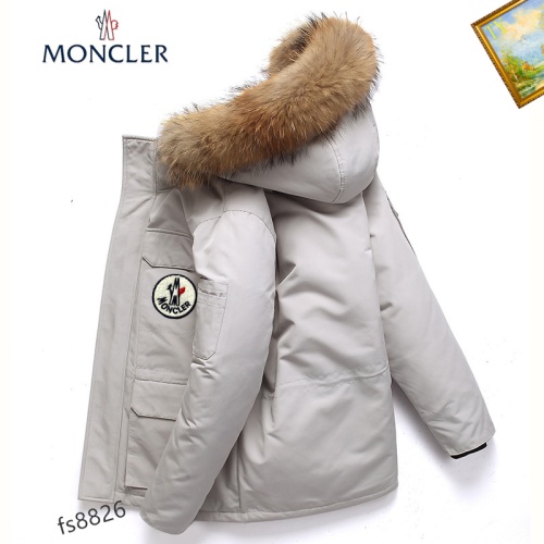 Moncler Down Feather Coat Long Sleeved For Men #1045767