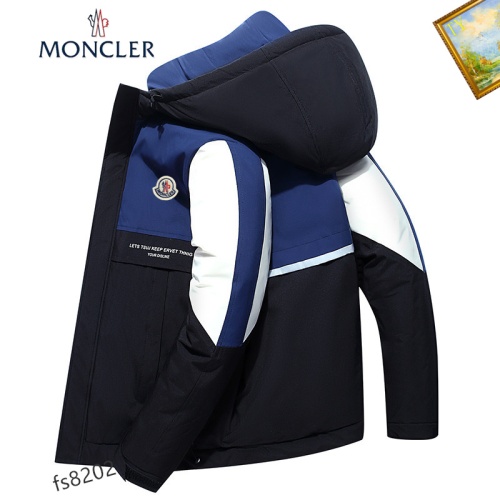 Moncler Down Feather Coat Long Sleeved For Men #1045775