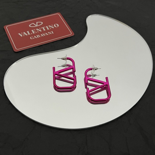 Replica Valentino Earrings For Women #1045835 $38.00 USD for Wholesale