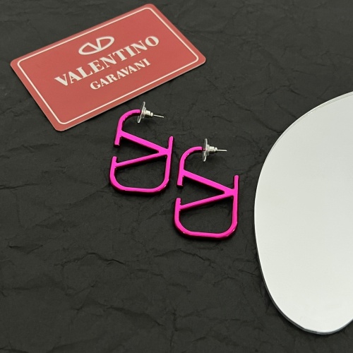 Replica Valentino Earrings For Women #1045835 $38.00 USD for Wholesale