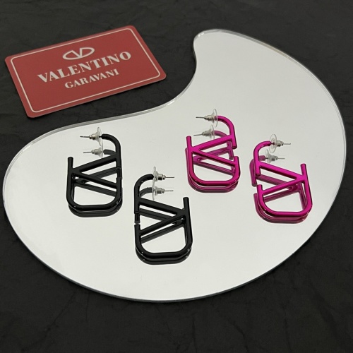Replica Valentino Earrings For Women #1045836 $38.00 USD for Wholesale