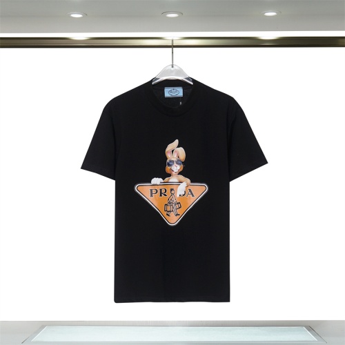 Prada T-Shirts Short Sleeved For Unisex #1045945 $32.00 USD, Wholesale Replica Prada T-Shirts