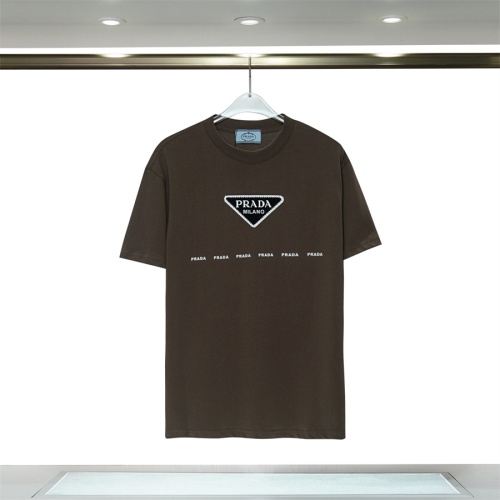 Prada T-Shirts Short Sleeved For Unisex #1045955