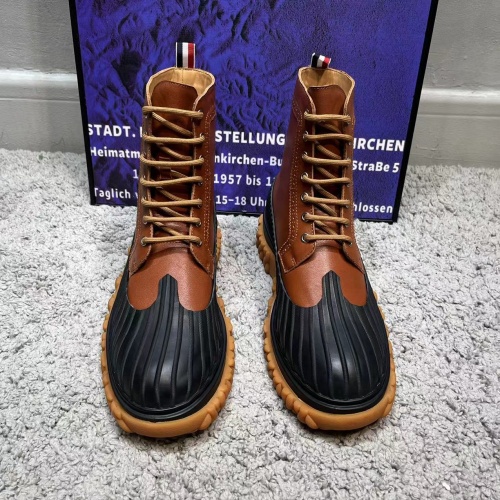 Replica Thom Browne Boots For Men #1046054 $172.00 USD for Wholesale