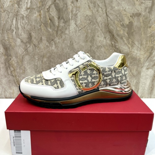 Replica Salvatore Ferragamo Casual Shoes For Men #1046056 $140.00 USD for Wholesale