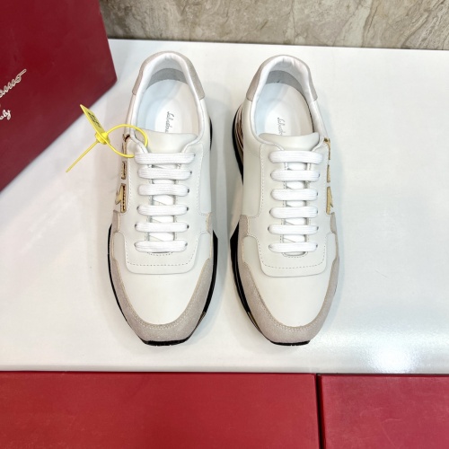 Replica Salvatore Ferragamo Casual Shoes For Men #1046059 $145.00 USD for Wholesale