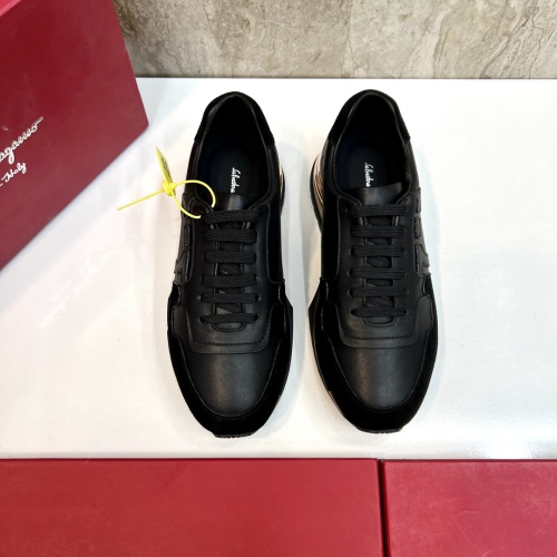 Replica Salvatore Ferragamo Casual Shoes For Men #1046061 $145.00 USD for Wholesale