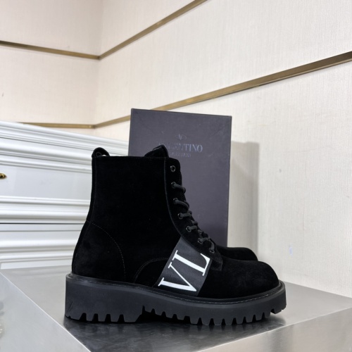 Replica Valentino Boots For Men #1046071 $158.00 USD for Wholesale