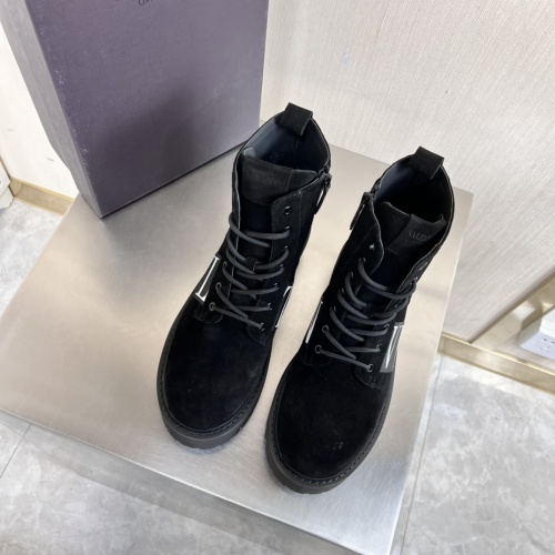 Replica Valentino Boots For Men #1046071 $158.00 USD for Wholesale