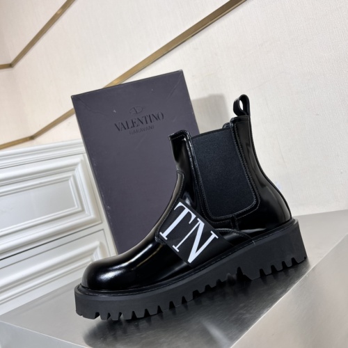 Replica Valentino Boots For Men #1046075 $158.00 USD for Wholesale