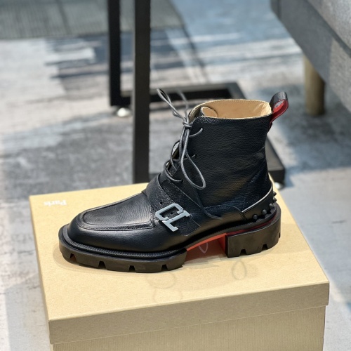Replica Christian Louboutin Boots For Men #1046101 $128.00 USD for Wholesale