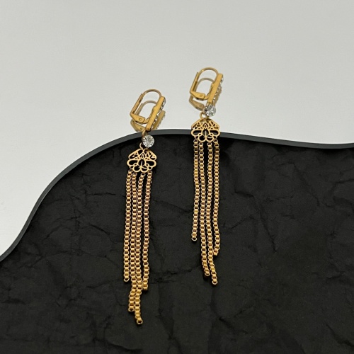 Replica Alexander McQueen Earrings For Women #1046451 $38.00 USD for Wholesale