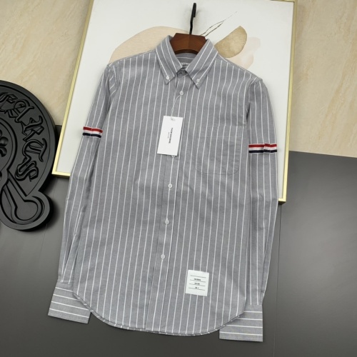 Thom Browne TB Shirts Long Sleeved For Men #1046556 $60.00 USD, Wholesale Replica Thom Browne TB Shirts