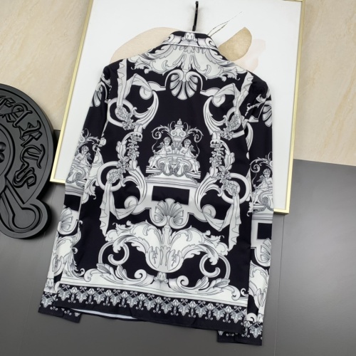 Replica Versace Shirts Long Sleeved For Men #1046557 $60.00 USD for Wholesale