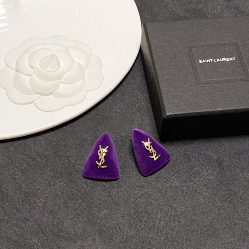 Replica Yves Saint Laurent YSL Earrings For Women #1046563 $29.00 USD for Wholesale
